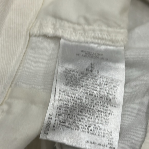 Gorgeous white linen Bermuda shorts - Picture 5 of 5